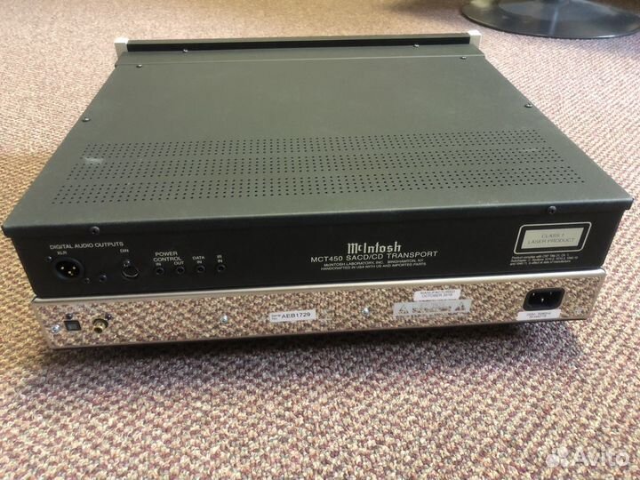 CD sacd транспорт McIntosh MCT450
