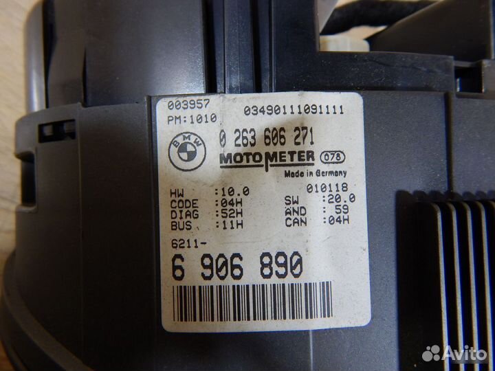 Щиток приборов BMW e46 2,0 дизель