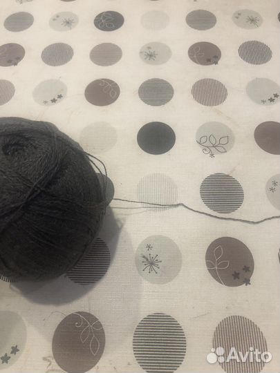 Шерстяная нить для ручного вчзания