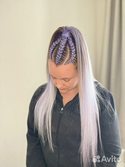 Косы Брейды Афрохвост Афрокосы