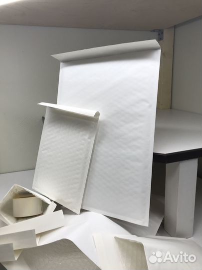 Крафт Пакеты с пузырчатым пакетом с клапаном впп