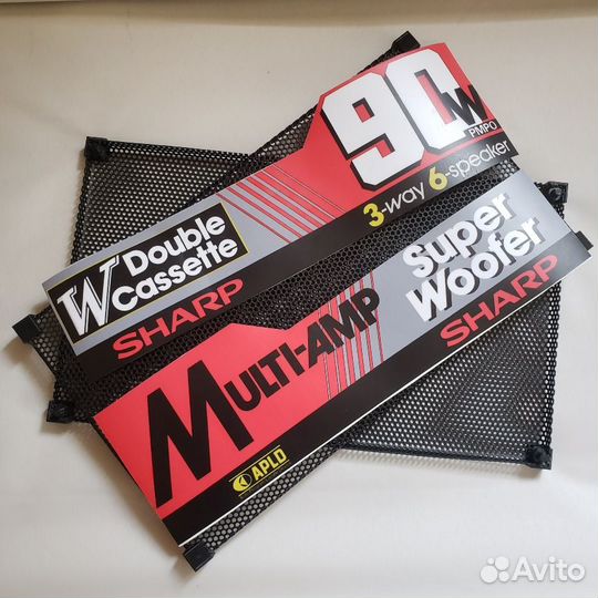 Сетки грили для магнитол Шарп Sharp GF 777, 909