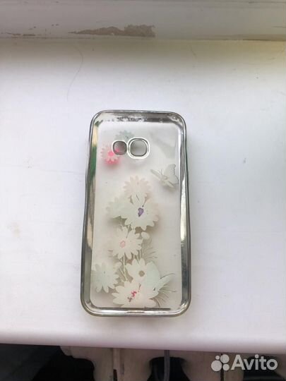 Чехол на samsung А3 ручной работы