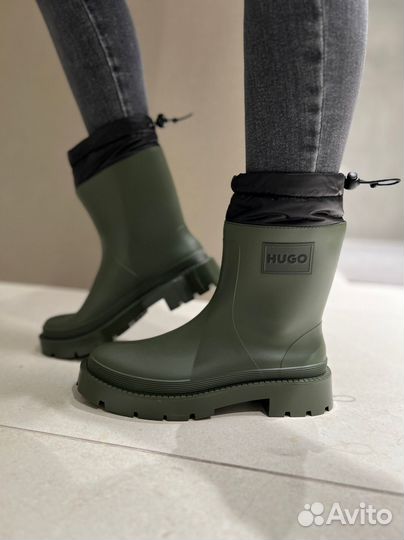 Женские резиновые сапоги boss