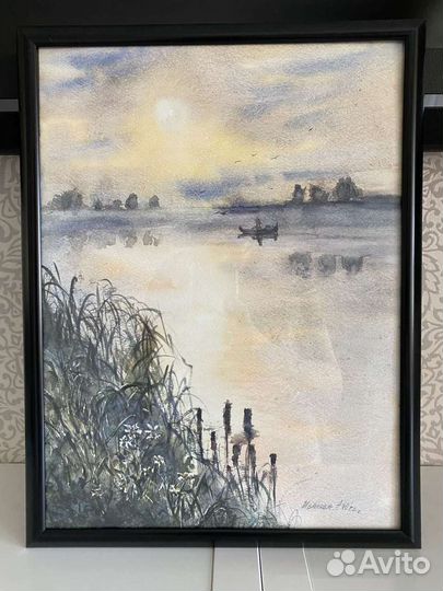 Картина акварель