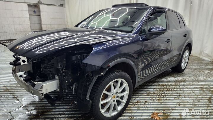 Porsche Cayenne S 2.9 AT, 2019, битый, 89 500 км