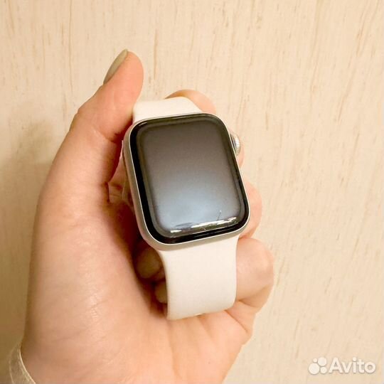 Часы apple watch 6 40 mm silver