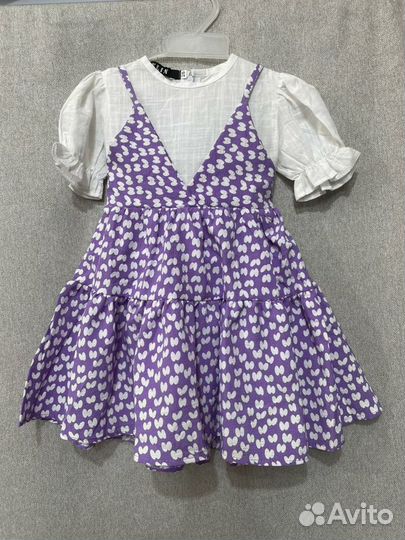 Платье обманки для малышек