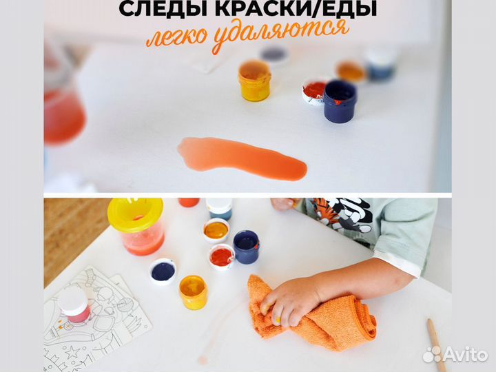 Растущий стул и стол детский