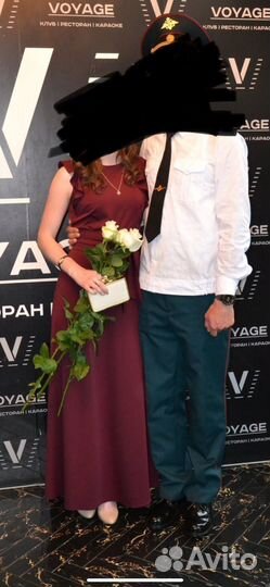 Вечернее платье в пол