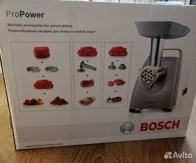 Мясорубка электрическая bosch