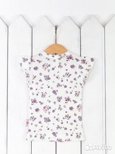 Футболка для девочки Baby Boom Ф62/20-И Сире (86)