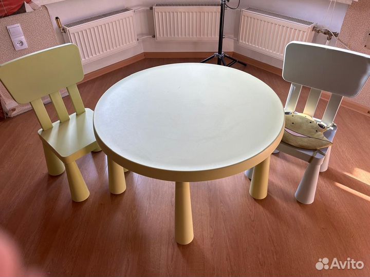 Стол и стульчики Икеа детские