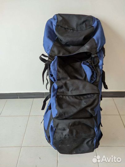 Рюкзак туристический походный 120 литров с рамой