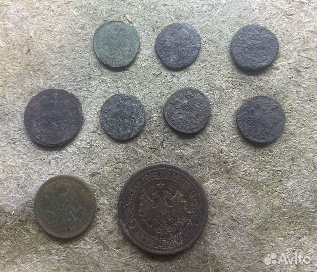 Лот медных монет
