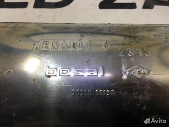 Глушитель задний Renault Sandero Stepway