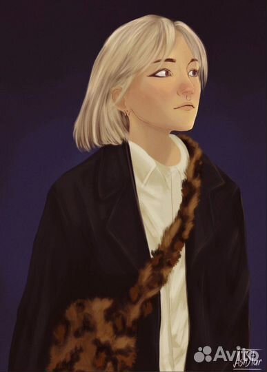 Стилизованный портрет по фото