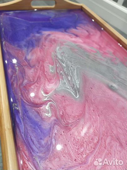 Поднос деревянный