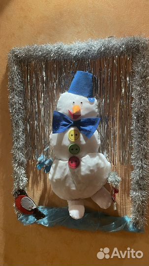 Новогодняя поделка в школу