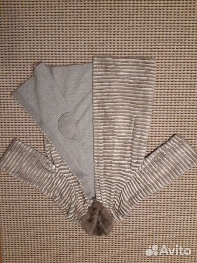 Норковое пальто на кашемире