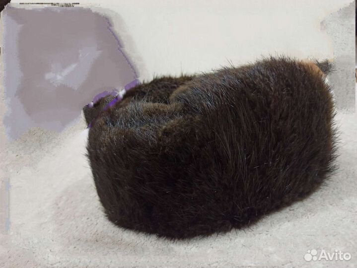 Шапка норковая муж