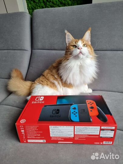 Новая прошитая Nintendo Switch v2 128 gb