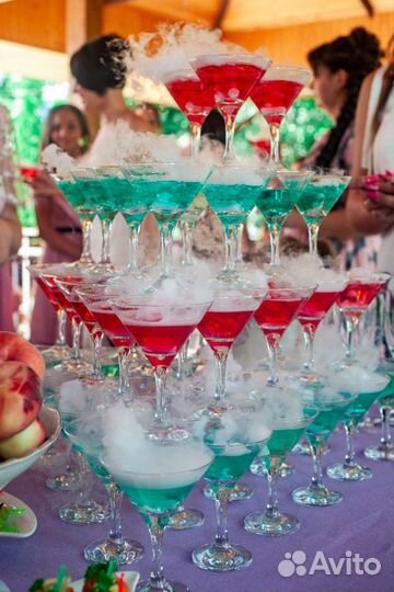 Пирамида из бокалов