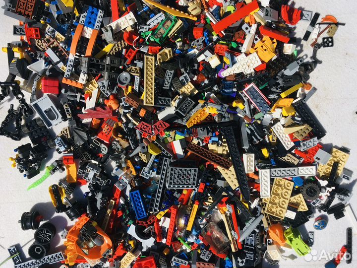 Конструктор Lego россыпь мужской 3,14 кг оригинал