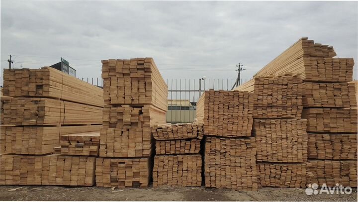 Доски камерной сушки сосна 6м