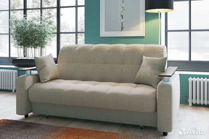 Диван-кровать прямой 