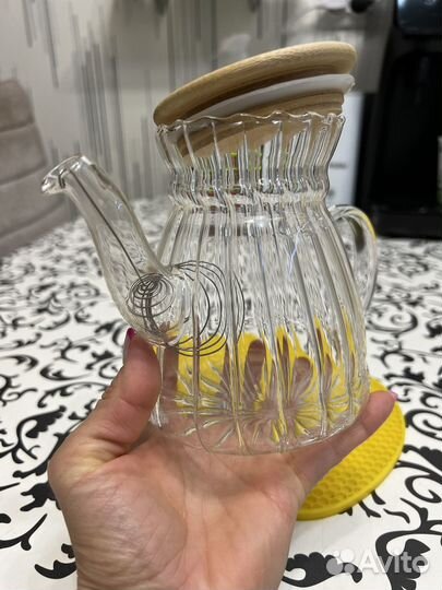 Чайник стеклянный 0,6