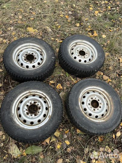 Колеса в сборе r15 зимние Шевроле Нива