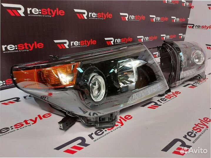 Фары Toyota Land Cruiser 200 2м D316