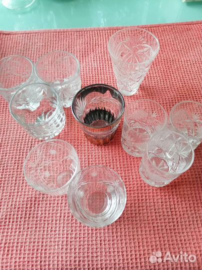 Рюмочки хрусталь