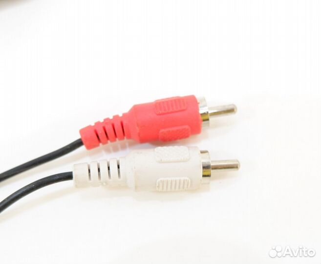 Аудио-видео кабель 2RCA тюльпан штекер-штекер — 1