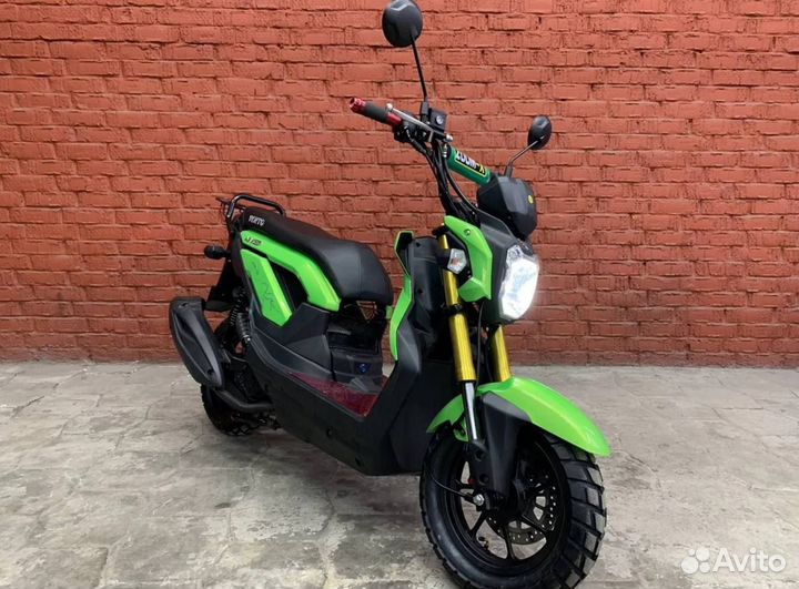 Скутер Honda Zoomer 150cc (49сс) реплика зеленый