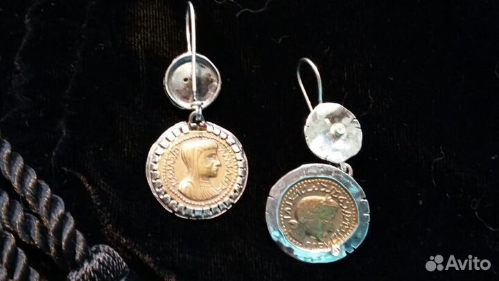 Серебряные серьги