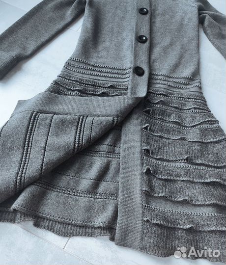 Кардиган пальто valentino оригинал шерсть xs s 42