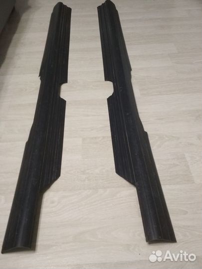 Накладки порогов пассат б4