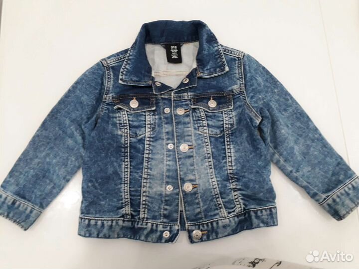 Джинсовая куртка для мальчика