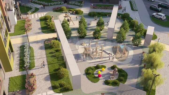 2-к. квартира, 55,5 м², 3/5 эт.