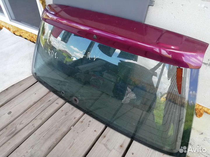 Стекло заднее хонда црв