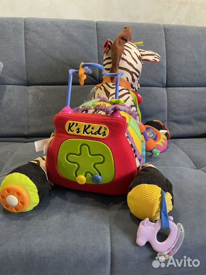 Мягкая игрушка зебра