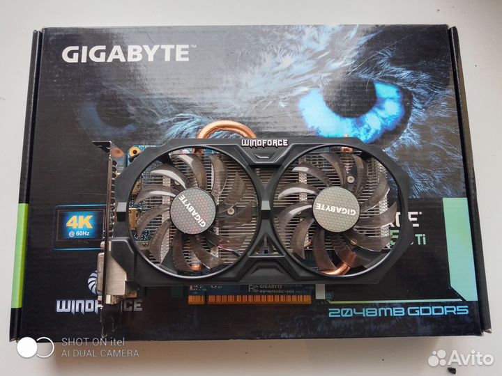 Gigabyte Nvidia GeForce GTX 750ti 2gb Windforce