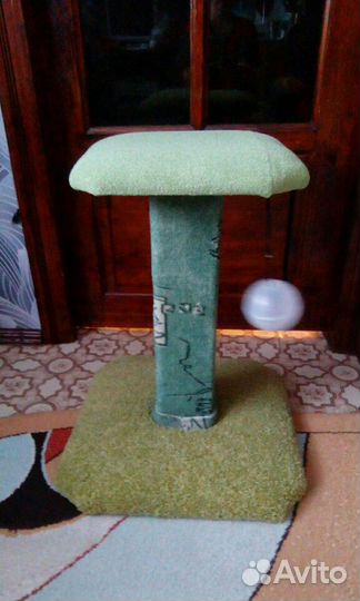 Домик-когтеточка для котиков. Новый