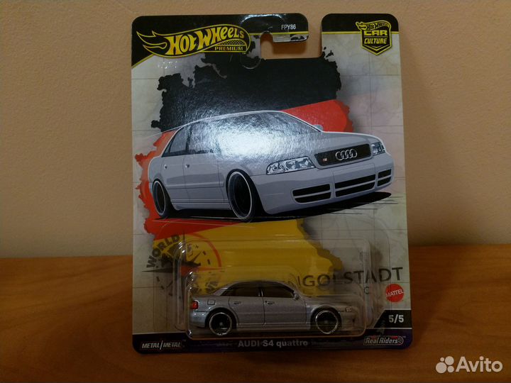 Hot Wheels Premium Audi S4 Quattro