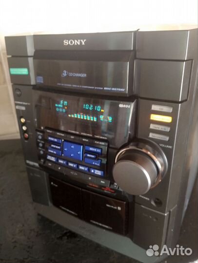 Музыкальный центр sony hcd-rg77av