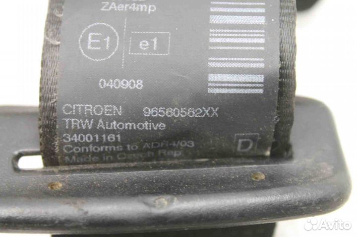 Ремень безопасности с пиропатроном передний правый