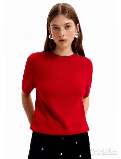 Красный джемпер TEE Novembre