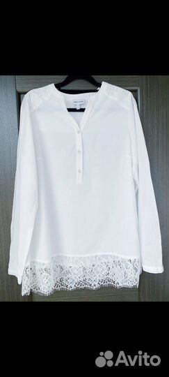 Блузка женская белая нарядная
